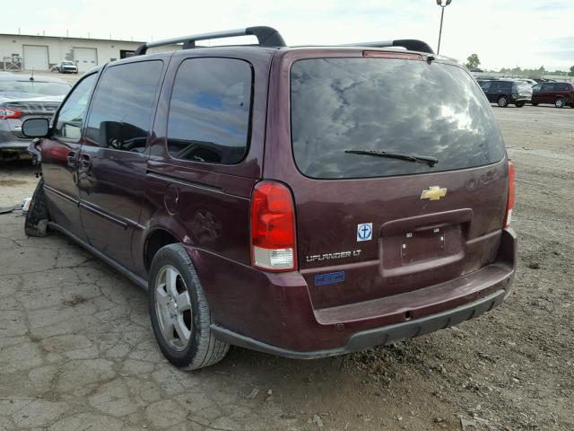 1GNDV33168D161358 - 2008 CHEVROLET UPLANDER L 勃艮第红 照片 3
