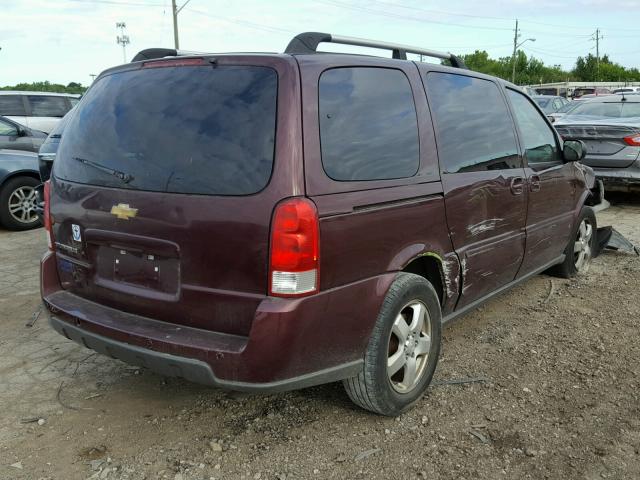 1GNDV33168D161358 - 2008 CHEVROLET UPLANDER L 勃艮第红 照片 4