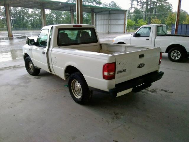 1FTYR10D06PA25725 - 2006 FORD RANGER WHITE photo 4