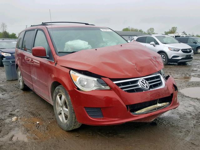 2V8HW34199R585982 - 2009 VOLKSWAGEN ROUTAN SE RED photo 1