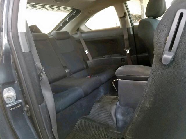 JTKDE177260140905 - 2006 TOYOTA SCION TC ნაცრისფერი ფოტო 6