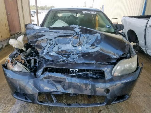 JTKDE177260140905 - 2006 TOYOTA SCION TC ნაცრისფერი ფოტო 9