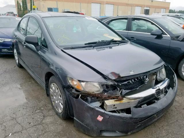 2HGFA16259H018588 - 2009 HONDA CIVIC DX GRAY photo 1