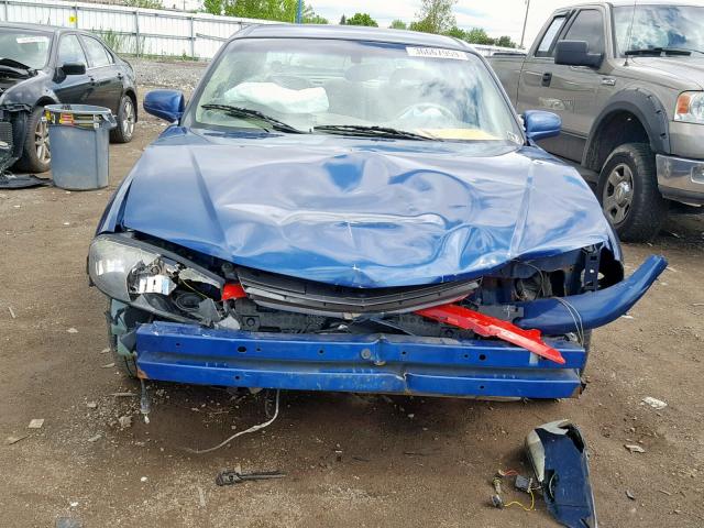 2G1WH52K139271070 - 2003 CHEVROLET IMPALA LS BLUE photo 9