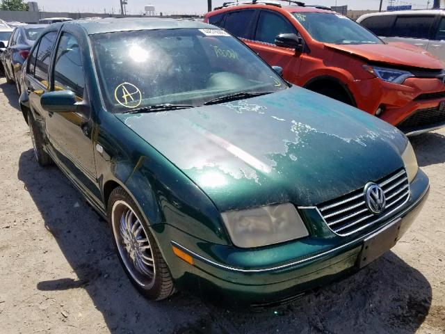 3VWSC29M0YM072503 - 2000 VOLKSWAGEN JETTA GLS GREEN photo 1