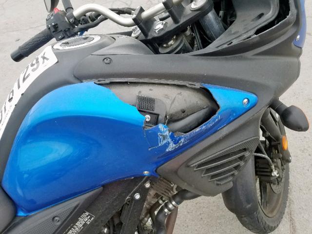 JS1VP56A7F2100246 - 2015 SUZUKI DL650 A BLUE photo 9