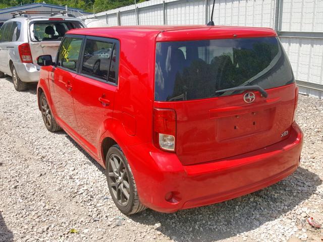 JTLZE4FE7EJ065016 - 2014 TOYOTA SCION XB Қызыл фото 3
