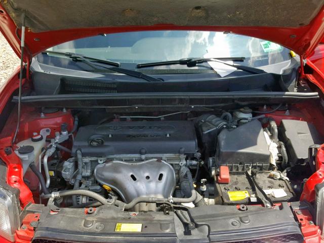 JTLZE4FE7EJ065016 - 2014 TOYOTA SCION XB Қызыл фото 7