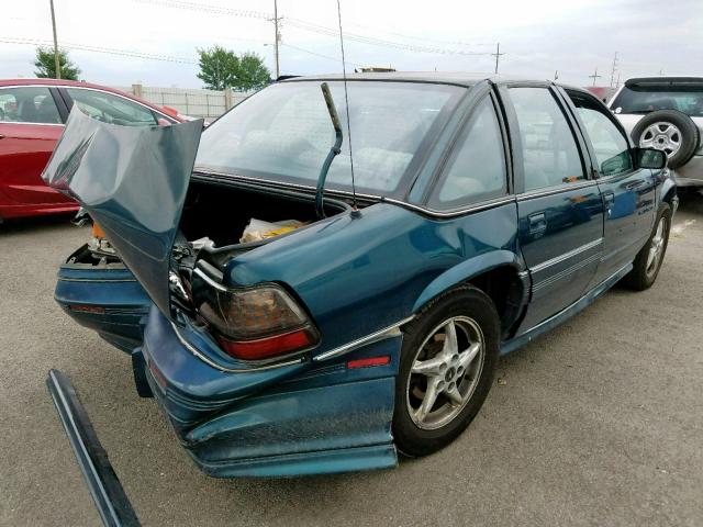 1G2WJ52M5RF343325 - 1994 PONTIAC GRAND PRIX GREEN photo 4