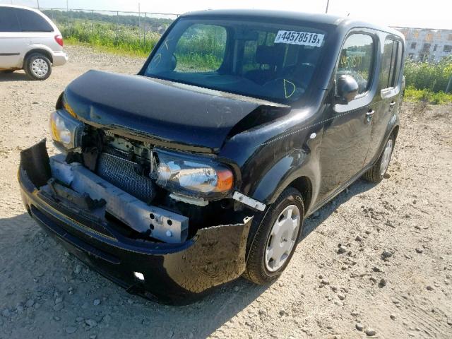 JN8AZ2KR5CT253761 - 2012 NISSAN CUBE BASE BLACK photo 2