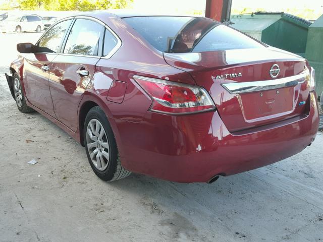 1N4AL3AP6DN524728 - 2013 NISSAN ALTIMA BURGUNDY photo 3