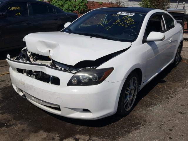 JTKDE167680254877 - 2008 TOYOTA SCION TC თეთრი ფოტო 2
