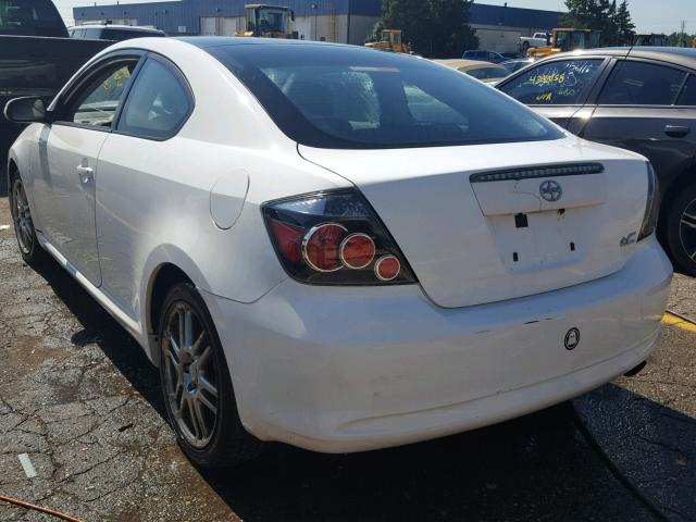 JTKDE167680254877 - 2008 TOYOTA SCION TC თეთრი ფოტო 3