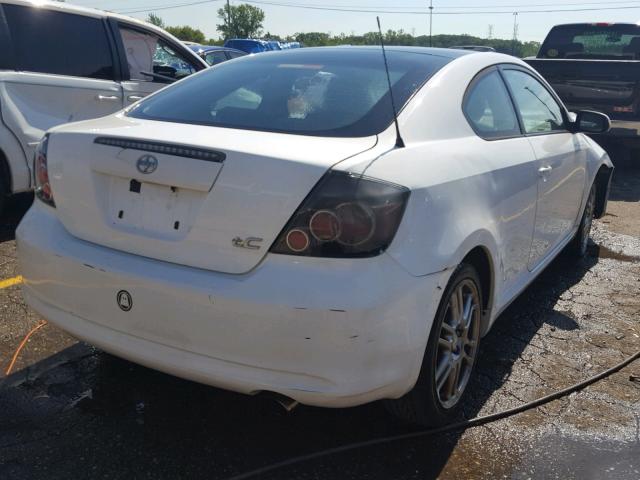 JTKDE167680254877 - 2008 TOYOTA SCION TC თეთრი ფოტო 4