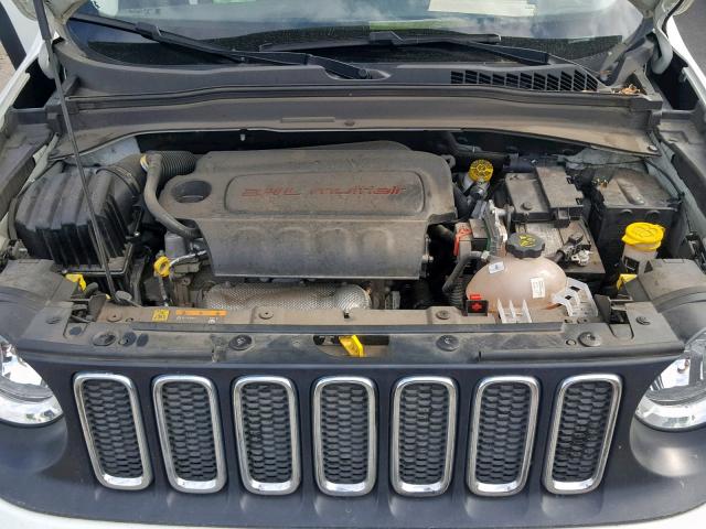 ZACCJBAB9HPE94693 - 2017 JEEP RENEGADE S თეთრი ფოტო 7
