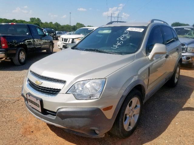 3GNAL2EK5DS564315 - 2013 CHEVROLET CAPTIVA LS 金色 照片 2