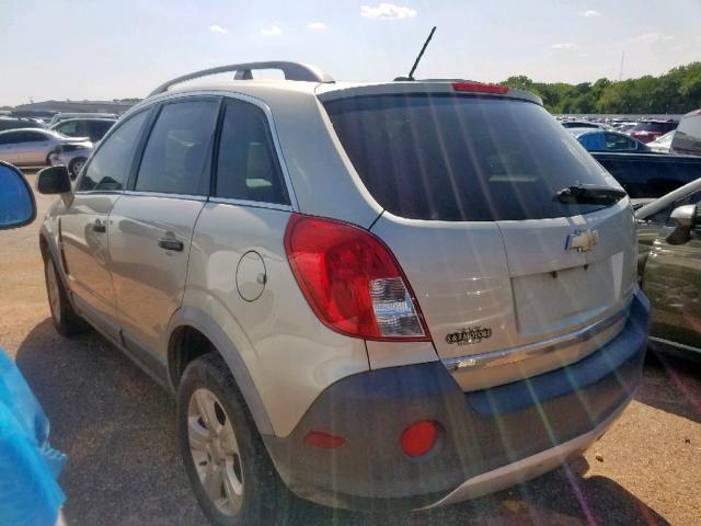 3GNAL2EK5DS564315 - 2013 CHEVROLET CAPTIVA LS 金色 照片 3