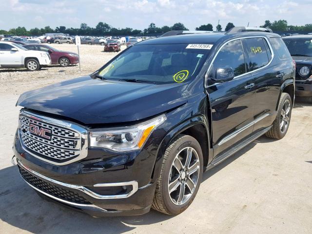 1GKKNXLS7JZ109945 - 2018 GMC ACADIA DEN BLACK photo 2