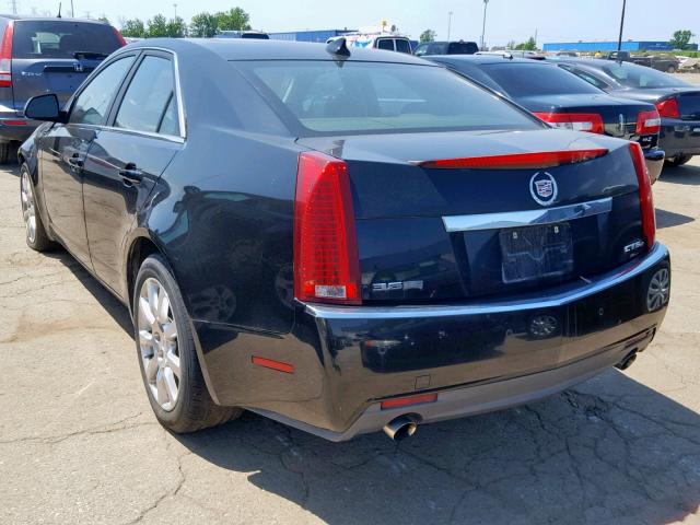 1G6DS57V690170440 - 2009 CADILLAC CTS HI FEA BLACK photo 3