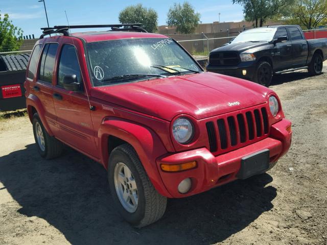 1J4GL58K04W299821 - 2004 JEEP LIBERTY LI RED photo 1