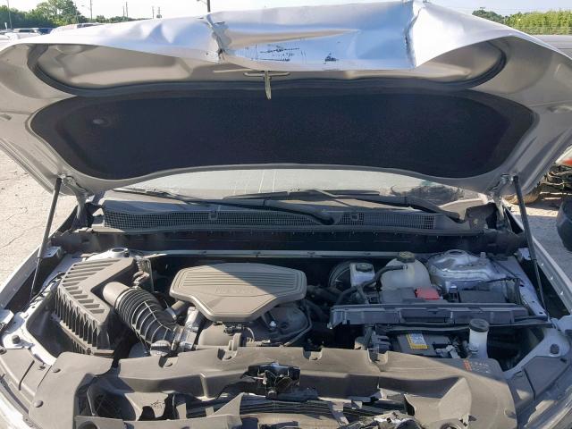 3GNKBDRS0KS591223 - 2019 CHEVROLET BLAZER LT SILVER photo 7