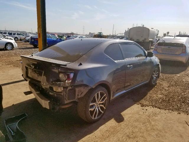 JTKJF5C73GJ025321 - 2016 TOYOTA SCION TC ნაცრისფერი ფოტო 4