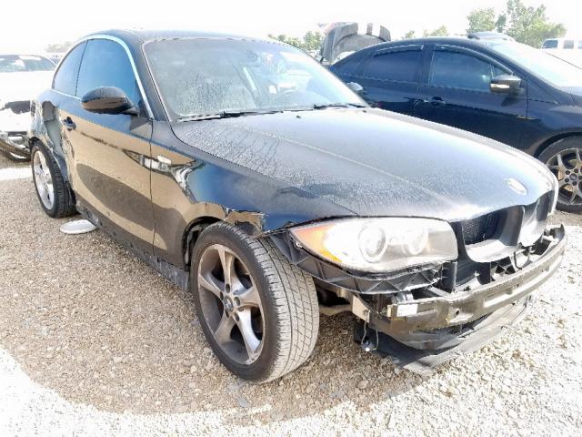 WBAUP73559VK74739 - 2009 BMW 128 I BLACK photo 1