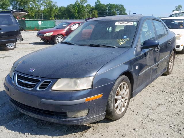 YS3FD49Y851045969 - 2005 SAAB 9-3 ARC BLUE photo 2