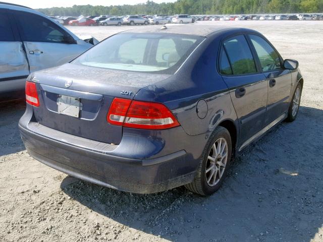 YS3FD49Y851045969 - 2005 SAAB 9-3 ARC BLUE photo 4