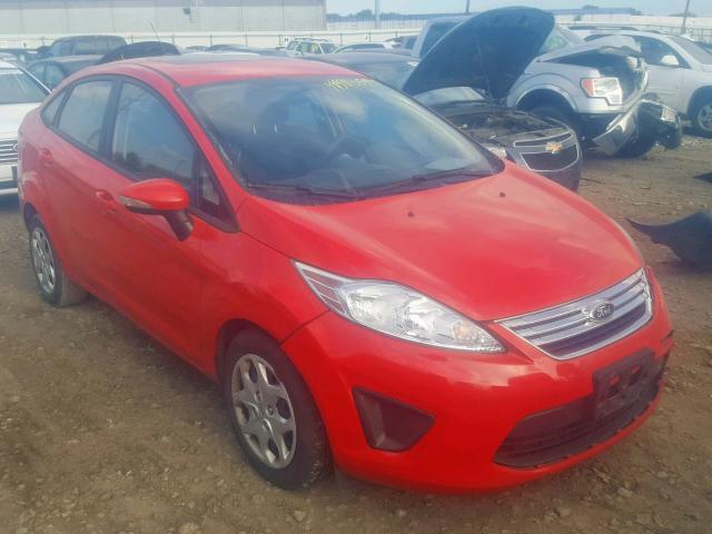 3FADP4BJ4DM162152 - 2013 FORD FIESTA SE RED photo 1