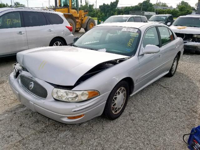 1G4HP54K814296799 - 2001 BUICK LESABRE CU SILVER photo 2