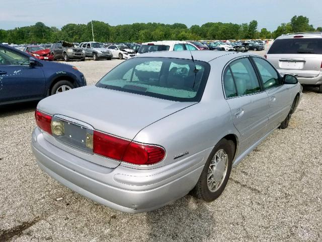 1G4HP54K814296799 - 2001 BUICK LESABRE CU SILVER photo 4