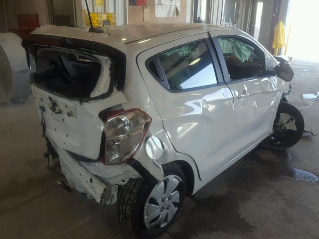 KL8CB6SA9JC469046 - 2018 CHEVROLET SPARK LS WHITE photo 4