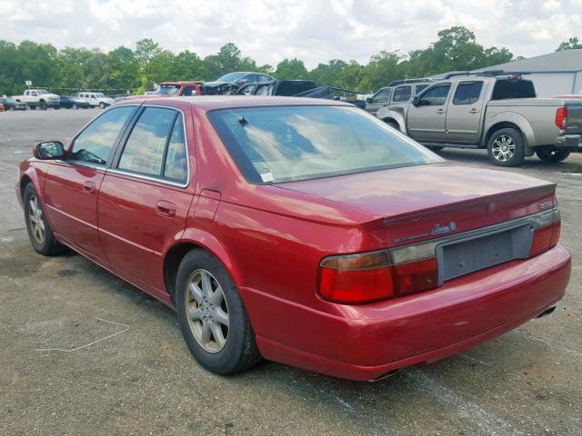 1G6KY5499XU927897 - 1999 CADILLAC SEVILLE ST RED photo 3