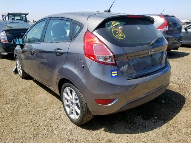 3FADP4EJ2EM216965 - 2014 FORD FIESTA SE GRAY photo 3