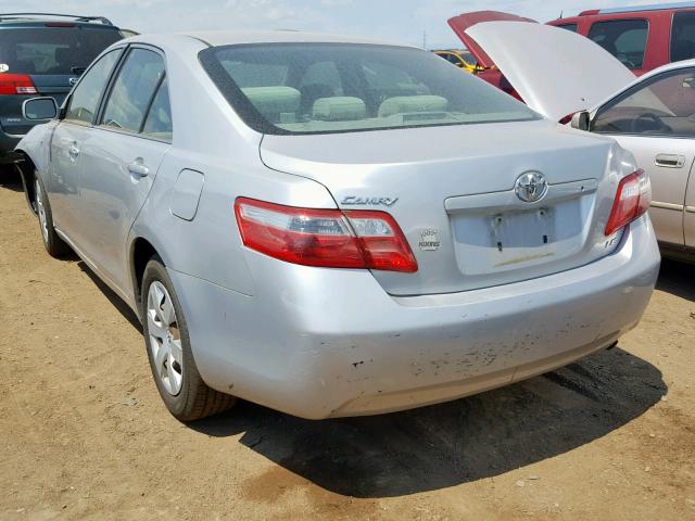 4T1BE46KX7U593150 - 2007 TOYOTA CAMRY NEW SILVER photo 3