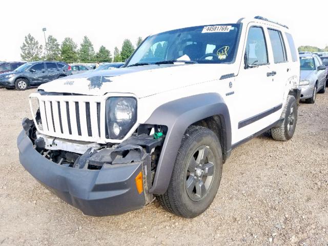 1J4PN3GK4BW543032 - 2011 JEEP LIBERTY RE WHITE photo 2