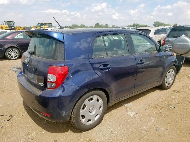 JTKKU10458J001746 - 2008 SCION XD BLUE photo 4