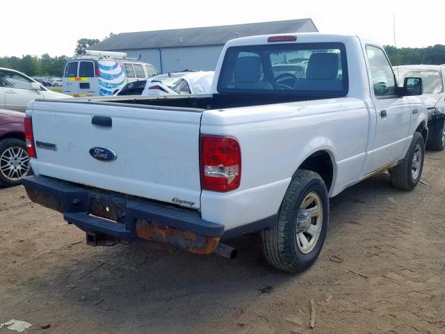 1FTKR1AD3APA17289 - 2010 FORD RANGER WHITE photo 4