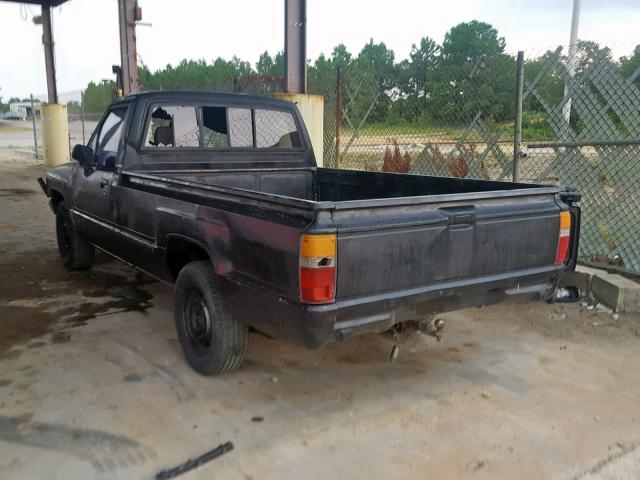 JT4RN55D2H7016916 - 1987 TOYOTA PICKUP 1/2 BLACK photo 3