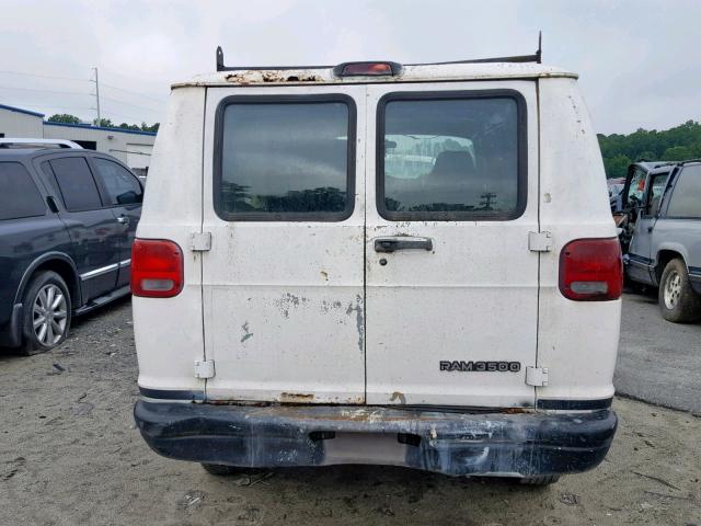 2B7KB31Y8YK152532 - 2000 DODGE RAM VAN B3 WHITE photo 10