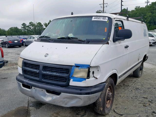 2B7KB31Y8YK152532 - 2000 DODGE RAM VAN B3 WHITE photo 2