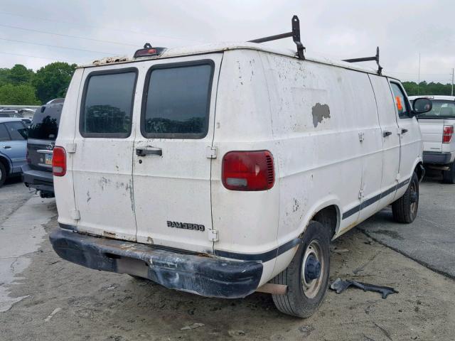 2B7KB31Y8YK152532 - 2000 DODGE RAM VAN B3 WHITE photo 4