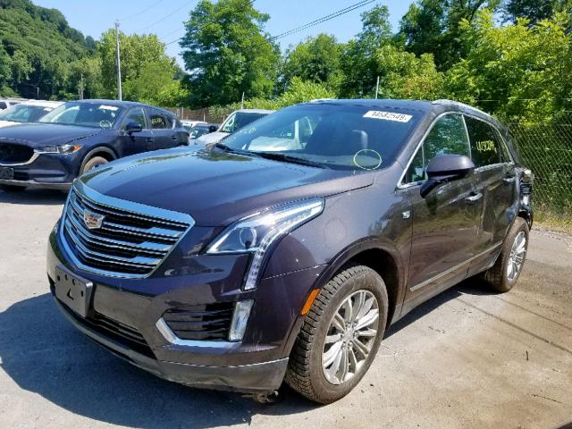 1GYKNDRS3JZ180457 - 2018 CADILLAC XT5 LUXURY CHARCOAL photo 2