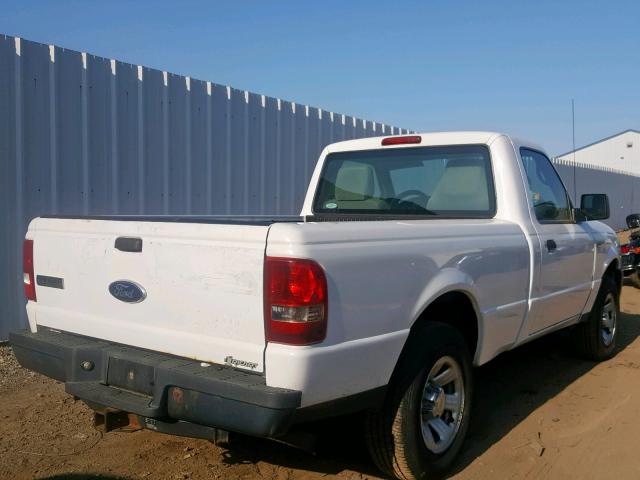 1FTKR1AD1BPA29667 - 2011 FORD RANGER WHITE photo 4