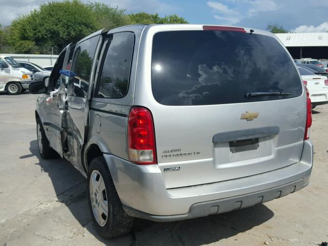 1GNDU23WX8D177541 - 2008 CHEVROLET UPLANDER L SILVER photo 3