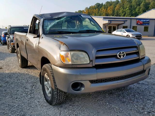 5TBJU32186S473563 - 2006 TOYOTA TUNDRA GRAY photo 1