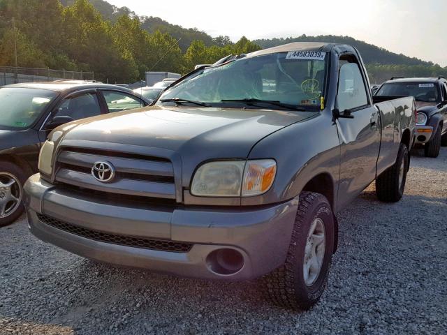 5TBJU32186S473563 - 2006 TOYOTA TUNDRA GRAY photo 2