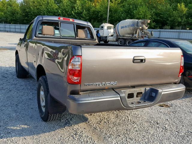 5TBJU32186S473563 - 2006 TOYOTA TUNDRA GRAY photo 3