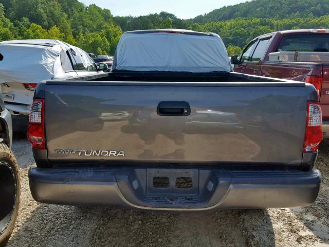 5TBJU32186S473563 - 2006 TOYOTA TUNDRA GRAY photo 6